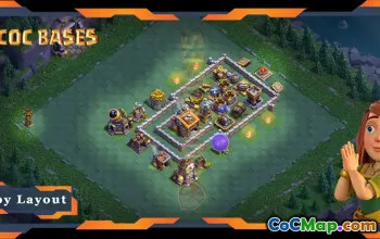 Meilleure conception de base du constructeur Hall 09 - Clash of Clans #18509
