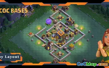 Best Builder Hall 09 Base & Link - Clash of Clans BH09 #21829