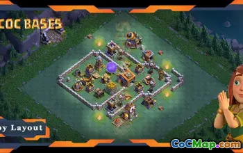 Best Builder Hall 09 Base with Link - Clash of Clans BH09 #18502