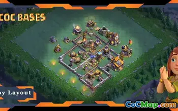 Best Builder Hall 10 Base: Anti 3-Star Layout & Link #21916