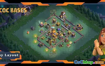 Best Builder Hall 10 Base: Anti Air & Anti 3 Stars Layout #21946