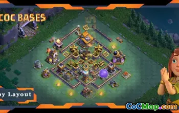 Best Builder Hall 10 Base Layout with Link - Clash of Clans #18549