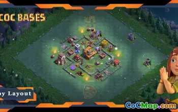 Best Builder Hall 4 Base Design & Link - Clash of Clans #21472