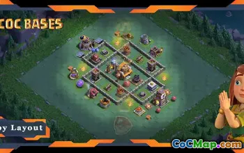 Best Builder Hall 5 Base Layout | Anti 2 & 3 Stars Links #21535