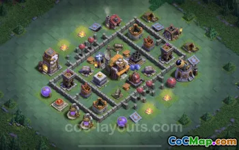 Best Builder Hall 5 Base with Link - Clash of Clans 2023 #17807