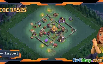 Best Builder Hall 6 Base: Anti 3 Star Layout & Link #21605