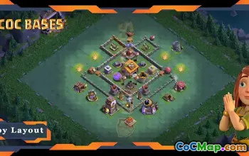 Best Builder Hall 6 Base Layout - Anti 3 Stars Strategy #21622