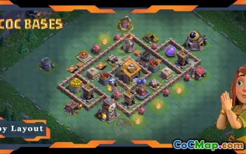 Best Builder Hall 6 Base Layout & Link - Clash of Clans #21600