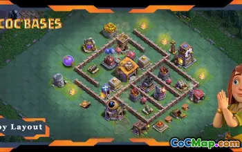 Cele mai bune amenajări și linkuri de bază ale constructorului Sala 6 - Clash of Clans #18437