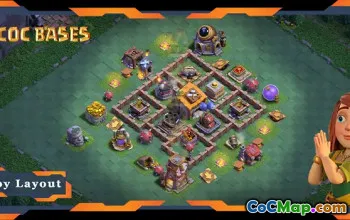 Melhor Link Base do Builder Hall 6 - Clash of Clans BH06 #18414