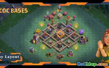 Melhor Builder Hall 6 Base Link - Clash of Clans BH06 Tips #18416