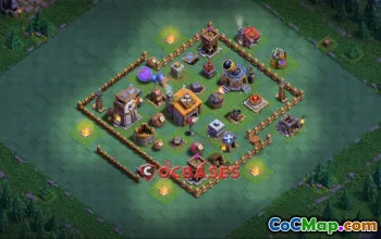 Best Builder Hall 6 Trophy Base | Clash of Clans Guide #23752