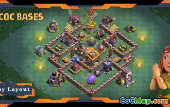Meilleurs modèles et liens de base du constructeur Hall 7 - Clash of Clans #18449