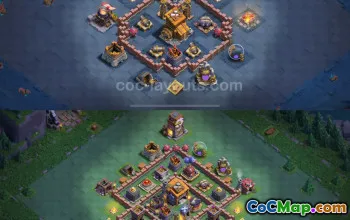 Cel mai bun Builder Hall 7 Base Link - Clash of Clans 2024 #17832