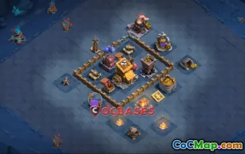 Best Builder Hall 7 Trophy Base - Anti 3 Star Strategy #24124