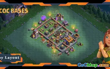 أفضل قاعدة منشئ للقاعة 8 مع روابط - Clash of Clans #18487