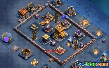 Best Builder Hall 8 Trophy Base | Clash of Clans Guide #23815