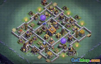 Best Builder Hall 9 Anti 2 Star Bases - BH9 Designs & Links #23101