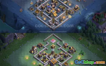 Best Builder Hall 9 Anti-2 Stars Base - Clash of Clans 2023 #17874