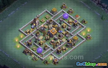 Best Builder Hall 9 Base with Link - Clash of Clans Guide #23136