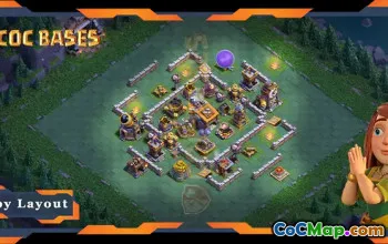 Best Builder Hall Level 09 Base för Clash of Clans #18513
