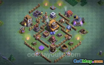 Best Builder Hall Level 4 Base - Clash of Clans Guide #22729