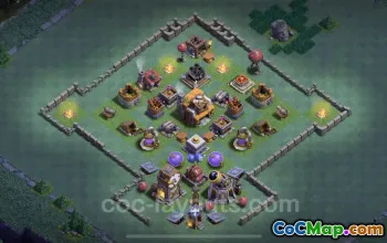 Best Builder Hall Level 5 Base - Clash of Clans BH5 Copy #22800