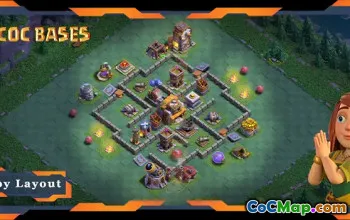 Best Builder Hall Nivå 5 Base med Link - Clash of Clans #18386