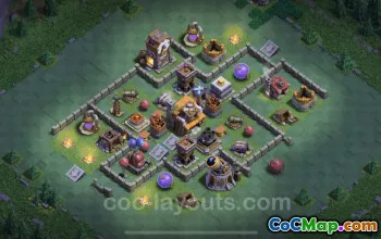 Best Builder Hall Level 5 Base with Link - Clash of Clans #22834