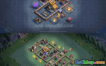 최고의 빌더 홀 레벨 6 기본 레이아웃 - 클래시 오브 클랜 2023 #17824
