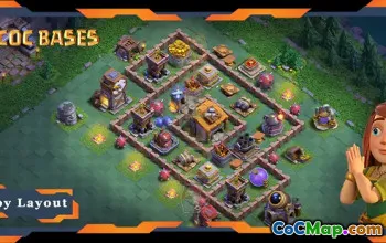 Best Builder Hall Level 6 Base with Link - Clash of Clans #21568