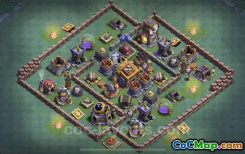 Best Builder Hall Level 7 Base - Clash of Clans (BH7) #23041
