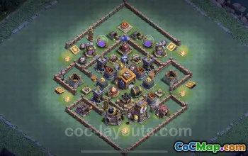 Best Builder Hall Level 7 Base - Clash of Clans Copy #23062