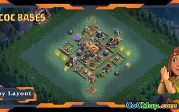 Best Builder Hall Level 7 Base Layouts & Links - COC BH7 #21715