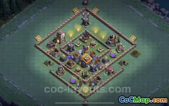 Best Builder Hall Level 7 Base Link - Clash of Clans BH7 #23040