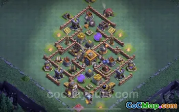 Best Builder Hall Level 7 Base Links - Clash of Clans #23004