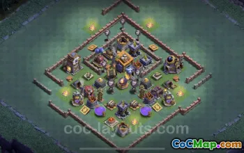 Best Builder Hall Level 7 Base with Link - Clash of Clans #23007