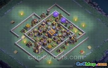 Best Builder Hall Level 9 Base | Clash of Clans BH9 Copy #23159