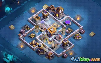 Best Clash of Clans Base Layout for BH8 #53704