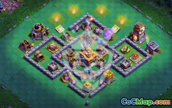 Best Clash of Clans Base Layouts for Builder Hall 8 #54500