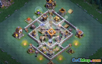 Best Clash of Clans Base Layouts for Builder Hall 9 #54848