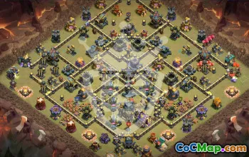 Best Clash of Clans T17 Base Layouts #56646