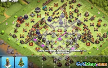 Best Clash of Clans TH10 Base Layouts with Links #55054