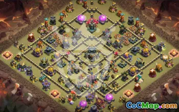 Best Clash of Clans TH17 Base Layouts & Links #56994