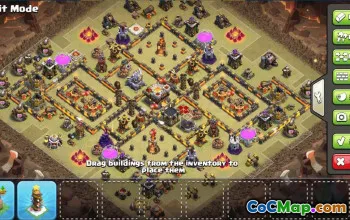 Best CoC Base Layouts for TH11: Town Hall, War & Trophy Bases #32662