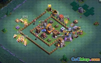 Best CoC Builder Hall 4 Base Layouts & Maps for Farming #17056