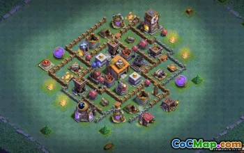 Beste COC Builder Hall 6 Base Layouts & Maps for Farming #14439