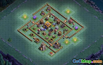 Bästa COC Builder Hall 7 Layouts: Trophy & Farming Maps #14026