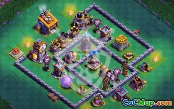 Best CoC Builder Hall 8 Base Layouts #54498