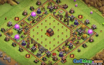 Best CoC TH10 Base Layouts & Maps | Copy & Achieve Success #14175